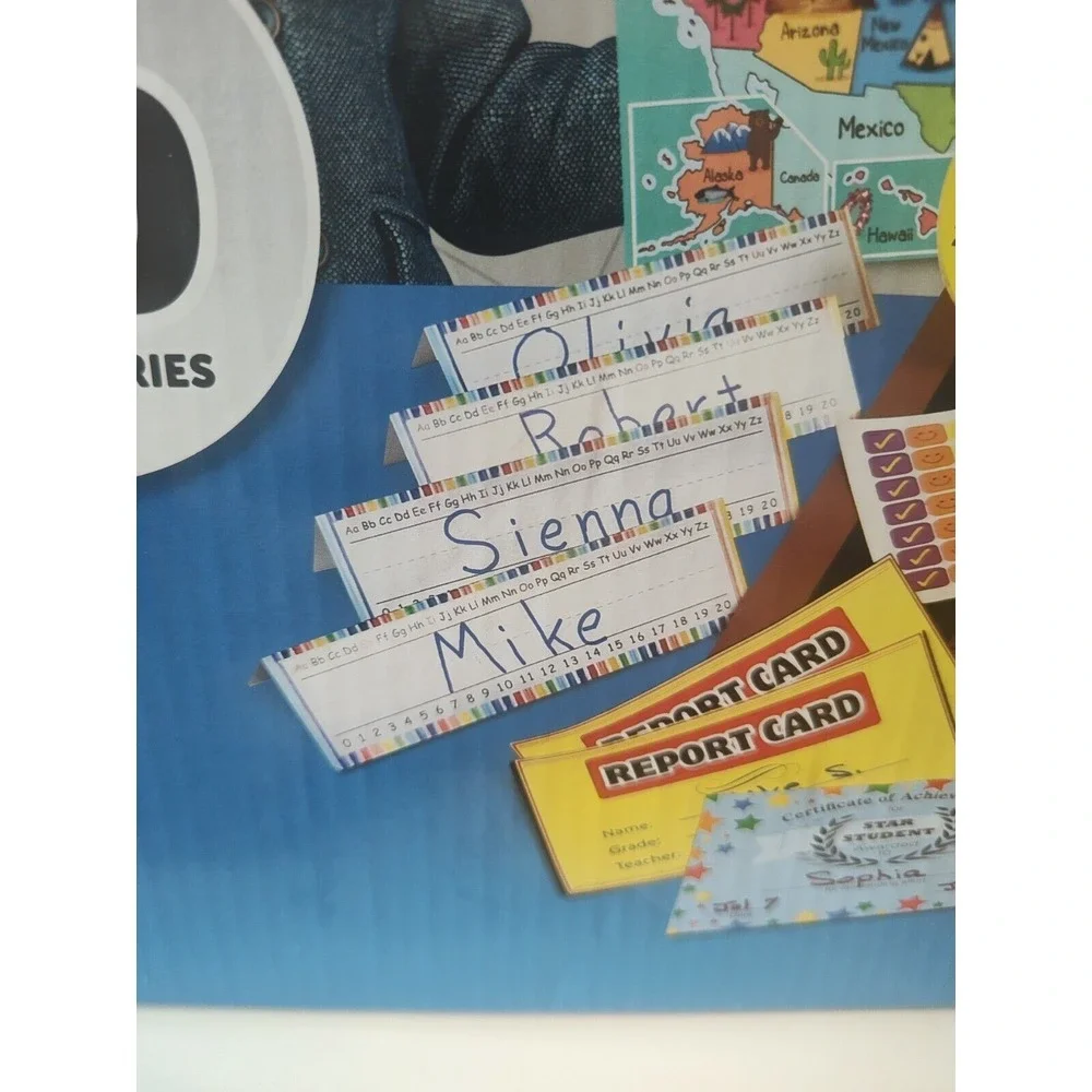Dr.‎ STEM Toys | Play Teacher Role-Play Set Includes Reusable White Board, Bell